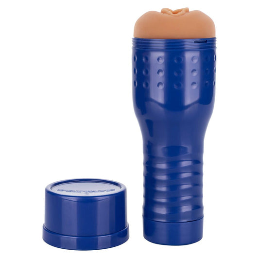 Private leidy de leon masturbator showing realistic pussy detail, textured material and compact design.