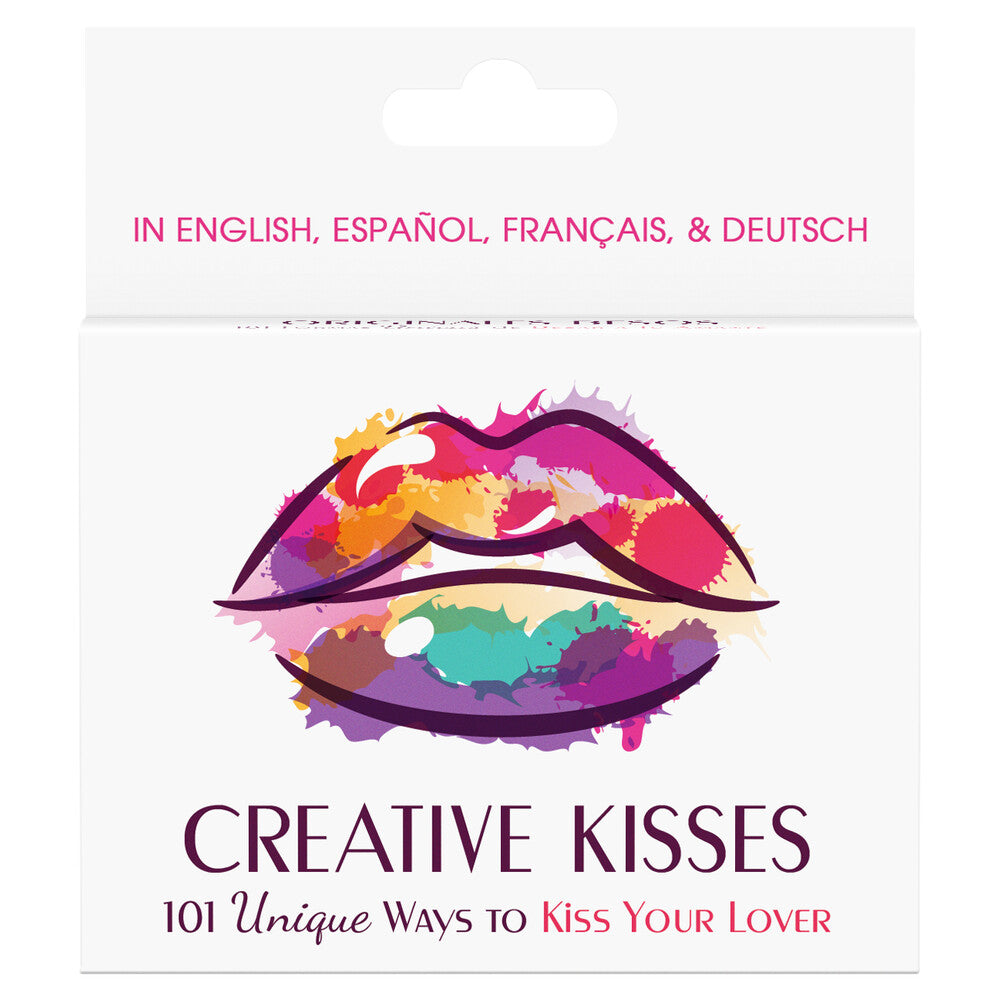 A card game from kheper games called 'creative kisses', a fun couples game