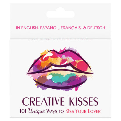 A card game from kheper games called 'creative kisses', a fun couples game