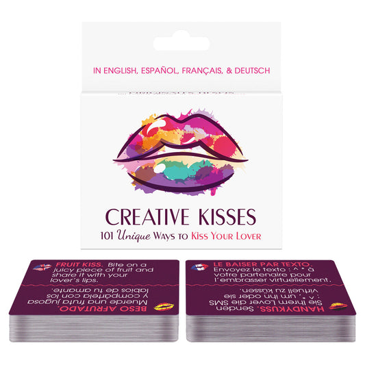 The Creative Kisses card game by Kheper Games, a fun game for adults.