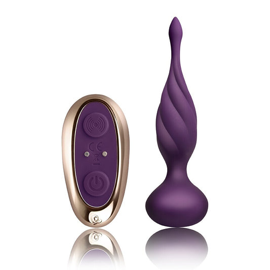 Purple vibrating buttplug, part of the Rocks Off Petite Sensations range for intimate play