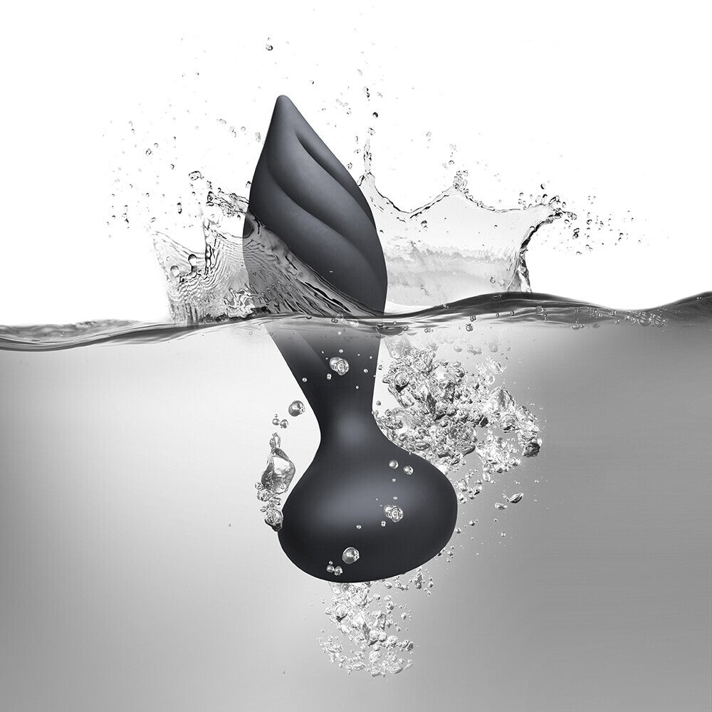 rocks off petite sensations desire vibrating black butt plug for anal pleasure