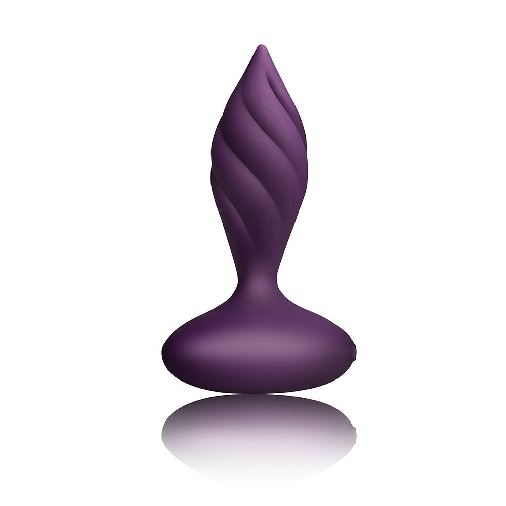 Purple Rocks Off Petite Sensations Desire vibrating butt plug for intimate pleasure