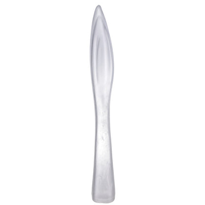 The ffister by doc johnson, a medical instrument in a shiny metal finish.
