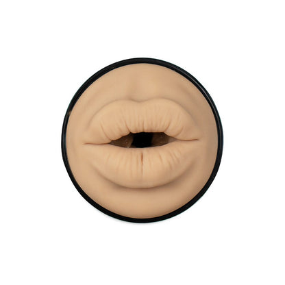 Kiiroo Victoria June powerblow masturbator, a vibrating sex toy for men, shown in soft-touch material.
