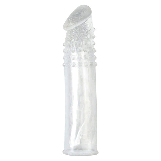 Seven Creations clear soft penis extender from Lidl for a bit of extra fun.