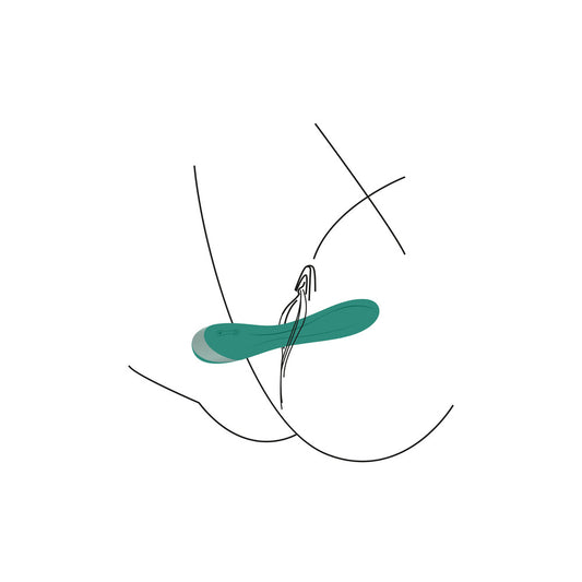 Curvaceous g-spot vibrator in a soft-touch material, designed for pleasure and exploration.