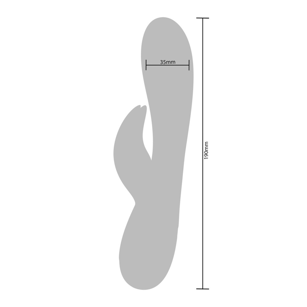 Xocoon bunny vibrator in pink with g-spot and rabbit stimulator for pleasure.