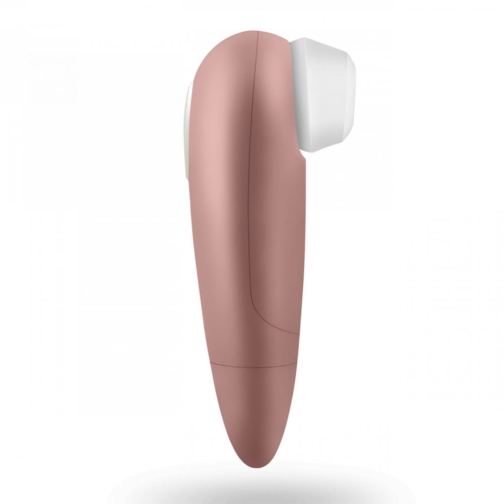 Satisfyer 1 clitoral vibrator in a sleek design, perfect for solo pleasure sessions.