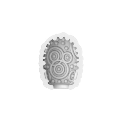 ToyJoy Hero Mini Wave masturbator, flesh-toned silicone with a textured interior for solo pleasure.
