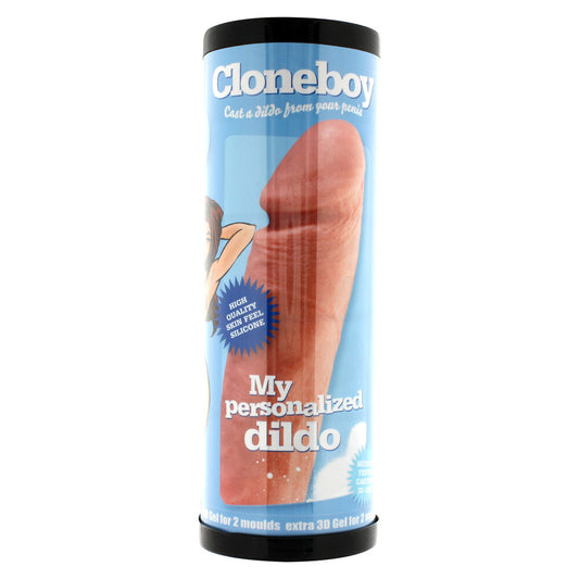 Flesh pink, cast-your-own dildo kit by Cloneboy, designed to help you mould your own personal toy.