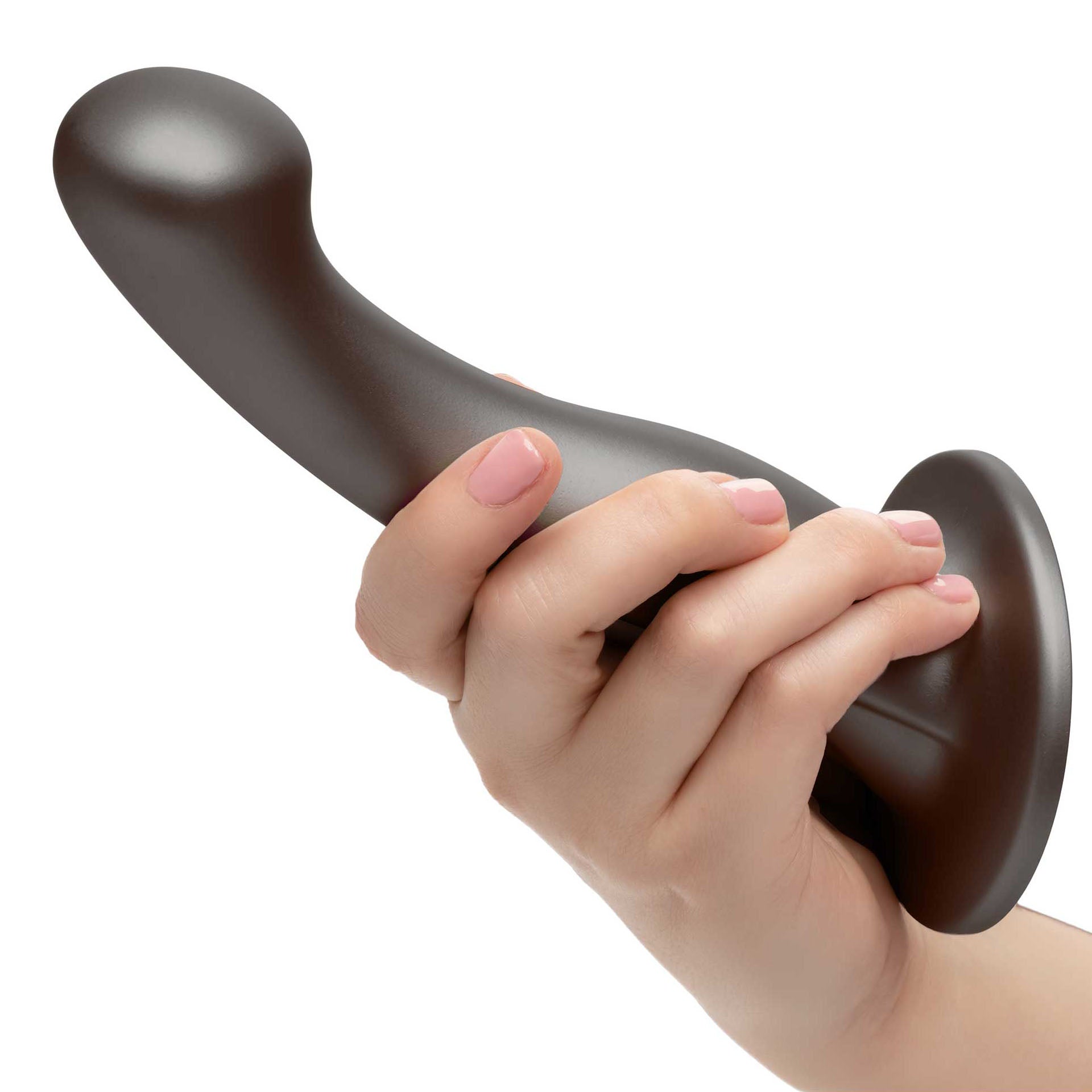 California Exotic crotchless strap on harness with probe dildo attachment for intimate play