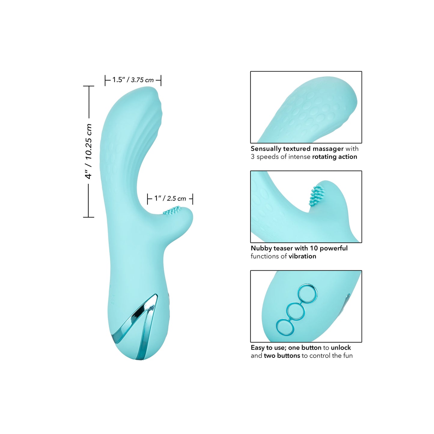 Purple usb rechargeable vibrator with clitoral stimulator for enhanced pleasure, a sleek design.