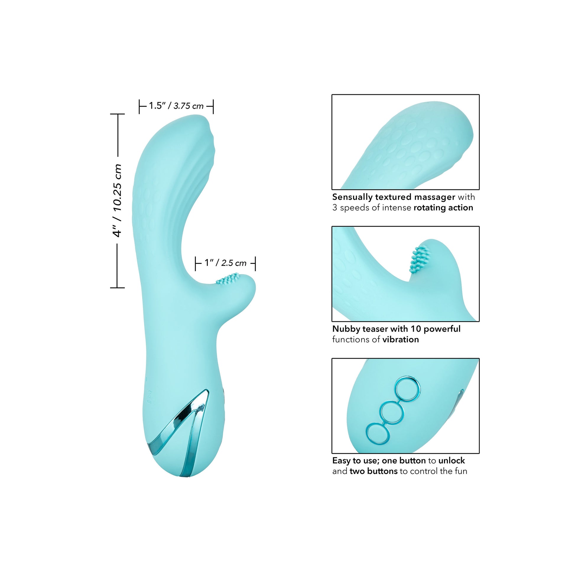 Purple usb rechargeable vibrator with clitoral stimulator for enhanced pleasure, a sleek design.