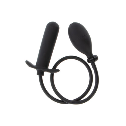 Hidden Desire extreme starter inflatable smooth plug, showing a grey anal toy with pump.