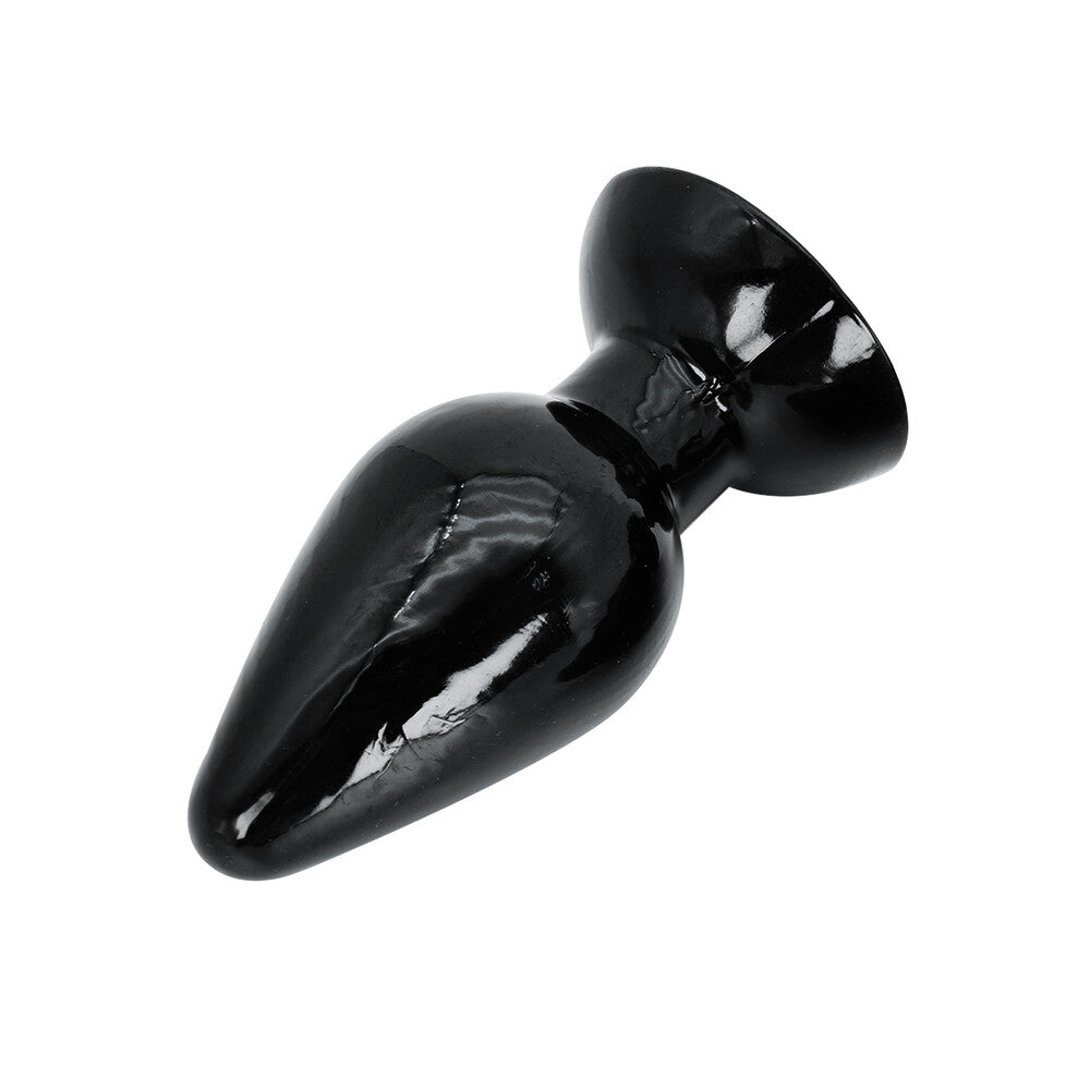 Large, smooth, and purple extreme butt plug, 5.5 inches, from hidden desire.