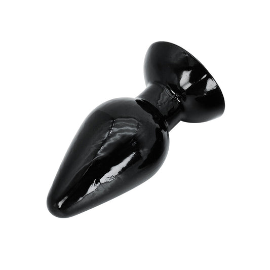 Large, smooth, and purple extreme butt plug, 5.5 inches, from hidden desire.