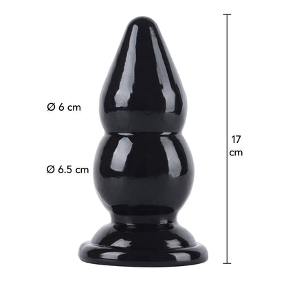 The Hidden Desire extreme balls butt plug, a shiny, silver-coloured anal toy with multiple spheres.