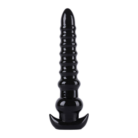 Hidden Desire extreme anal drill, a large, shiny metal probe from our anal probes range.