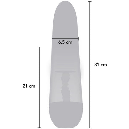 The fusion x automatic magnify pump for penis enlargement, shown up close.