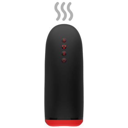 Vibrating beaded tongue masturbator in a fusion of colours, perfect for solo pleasure.