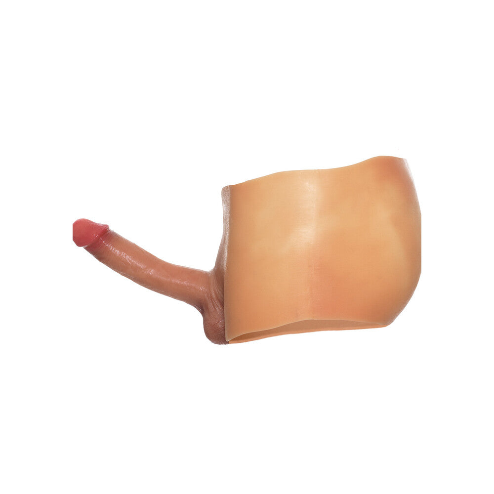 Hidden Desire large boxer shorts with attached penis dildo for male use