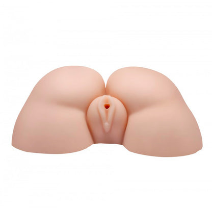 Hidden Desire bangers fat ass fucker vibrating masturbator, realistic flesh-toned pleasure toy with textured interior.