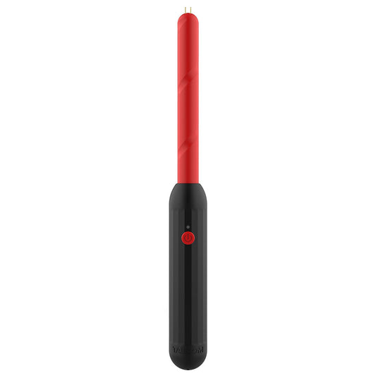 Taboom prick stick: an electro shock wand for electro sex stimulation, silver finish.