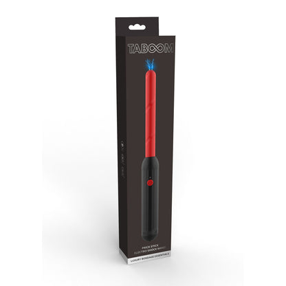 taboom prick stick electro shock wand for intense electro sex stimulation, close-up shot.