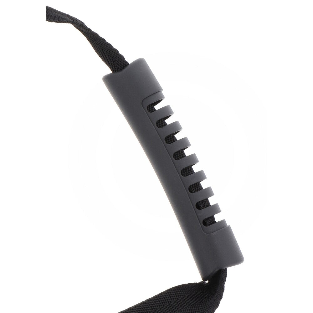 Taboom bondage essentials doggy style kit: restraints in black, for kinky bedroom fun.