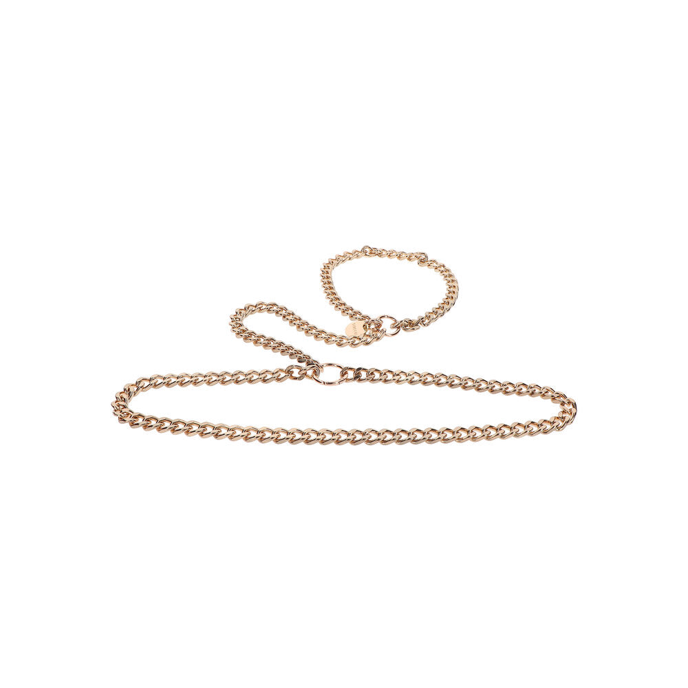 Taboom dona restraint harness in black; adjustable straps for a statement look.