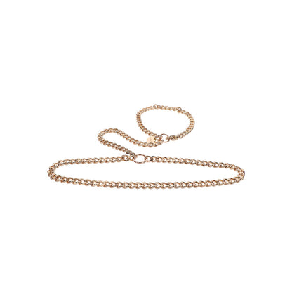 Taboom dona restraint harness in black; adjustable straps for a statement look.