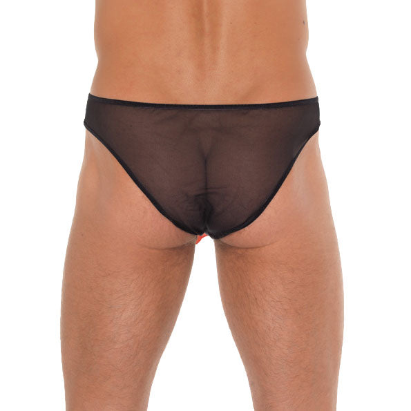 Rimba black leather pouch for men, featuring a unique animal print design, ideal for everyday use.