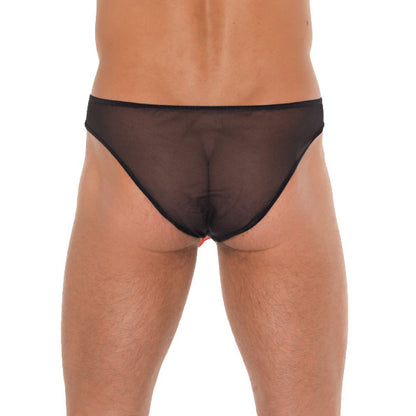 Rimba black leather pouch for men, featuring a unique animal print design, ideal for everyday use.