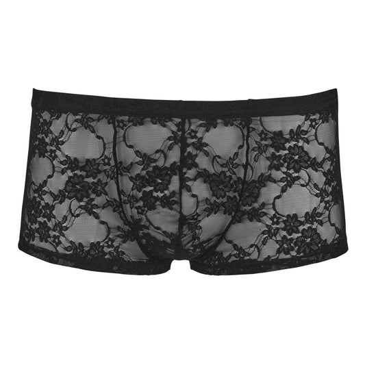 Svenjoyment's male lace boxer briefs, showcasing a comfortable and stylish design for men.