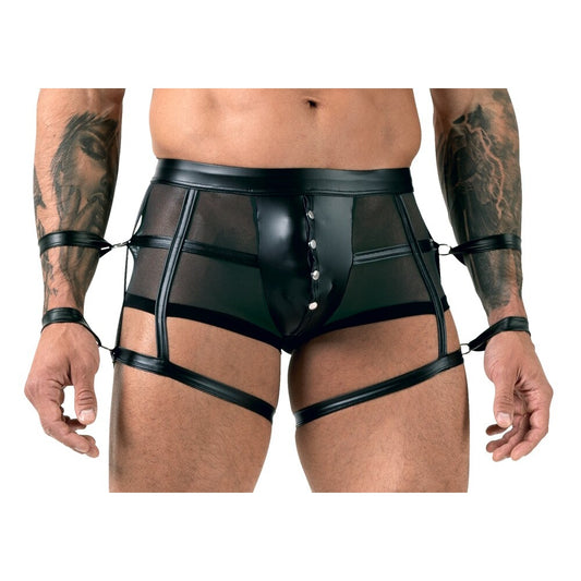 nek svenjoyment trousers with arm restraints, in a relaxed style, for men