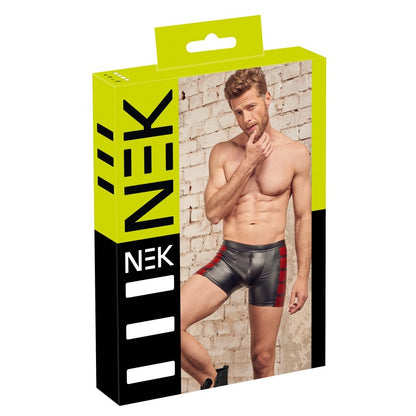 nek matte look pants in black and red, a stylish option for men