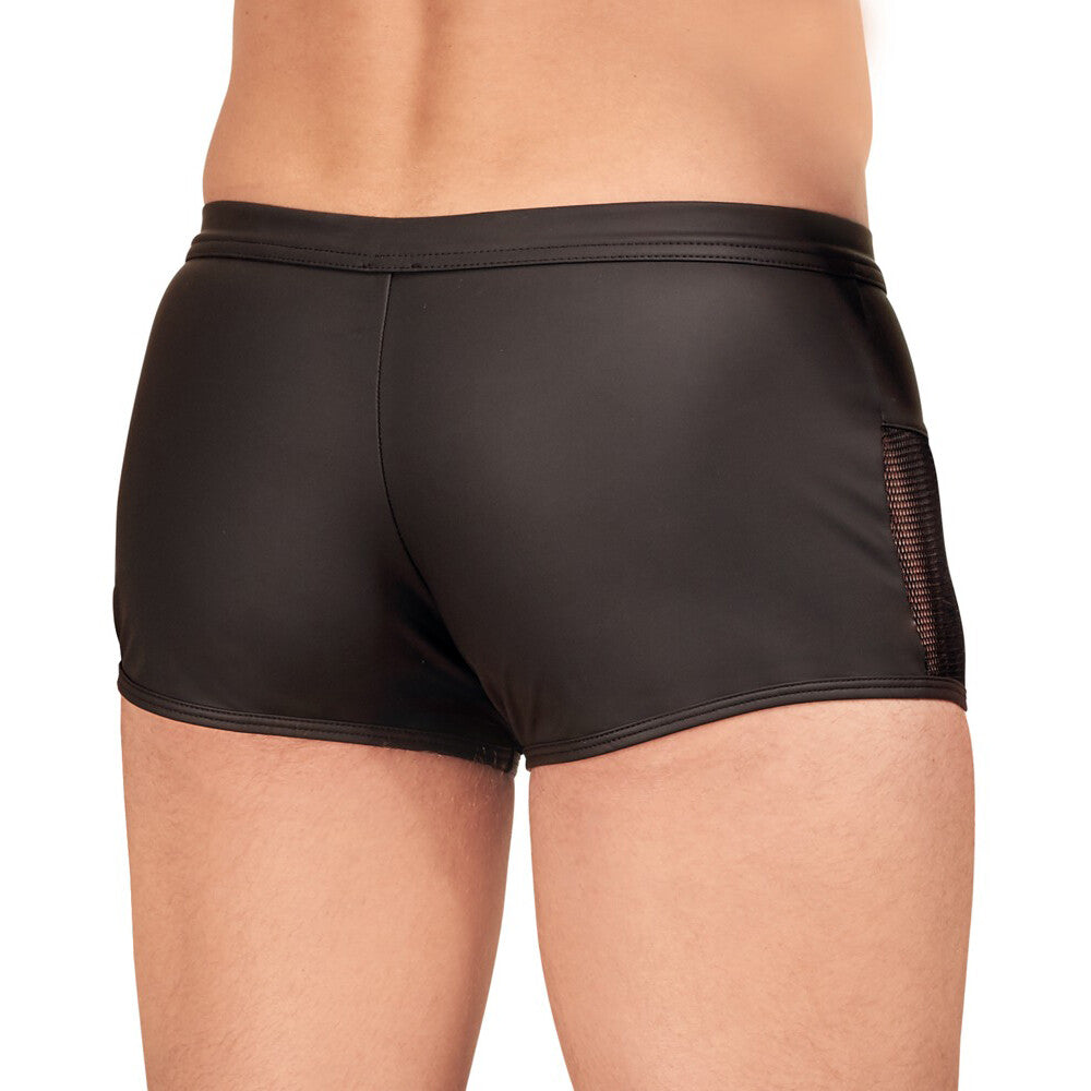 nek matte black trousers with zip opening, a stylish option for the modern bloke