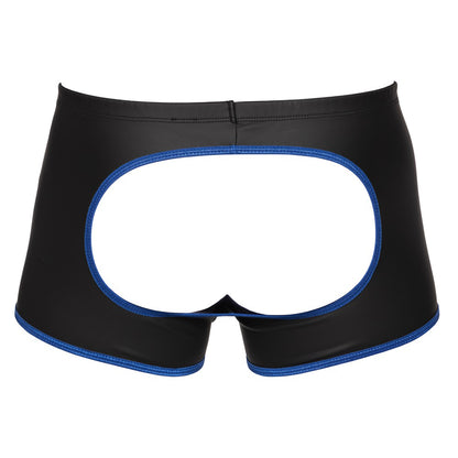 A pair of Svenjoyment open-front trousers for men, showing the flexible crotch design.