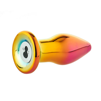 Dream Toys glamour glass butt plug with remote control, stylish and for intimate play