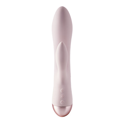 Dream Toys vivre coco duo vibrator, a smooth, dual-ended pleasure toy with clit stim.