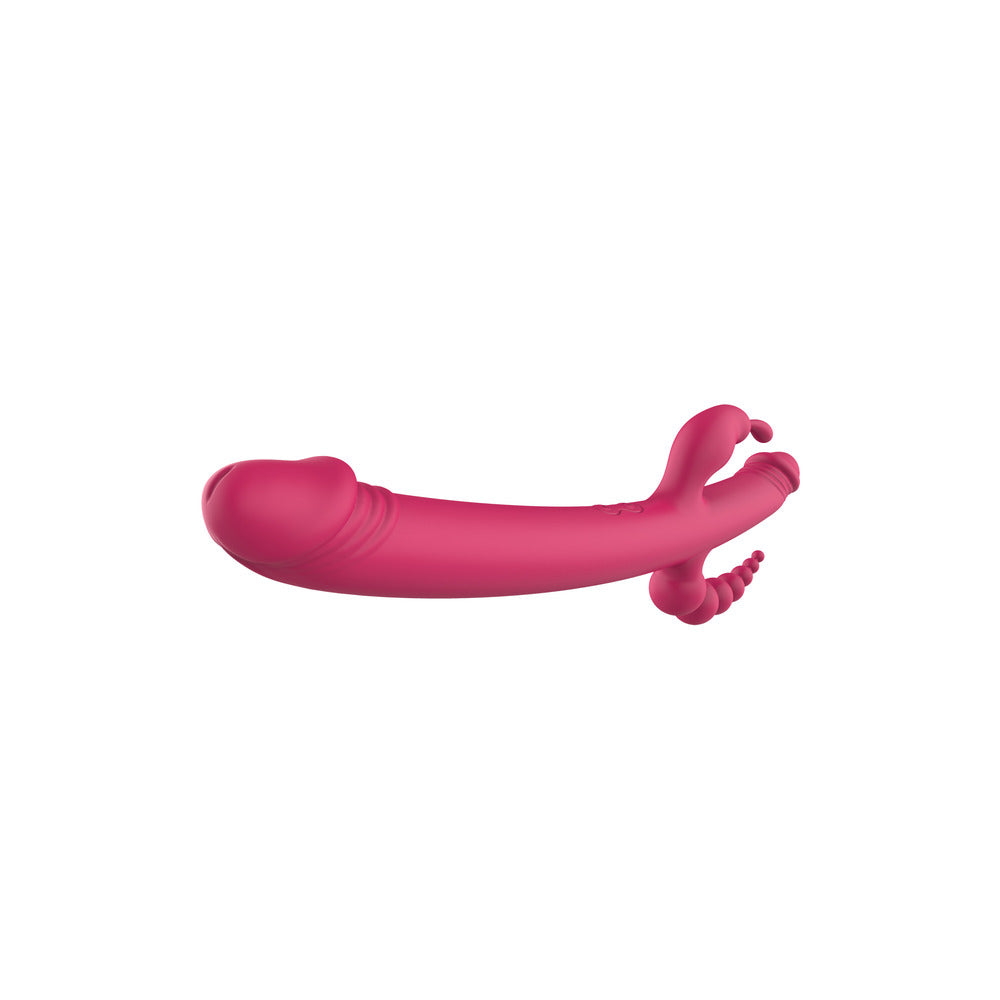 Dream Toys essentials anywhere pleasure vibe in pink; a small, discreet vibrator.