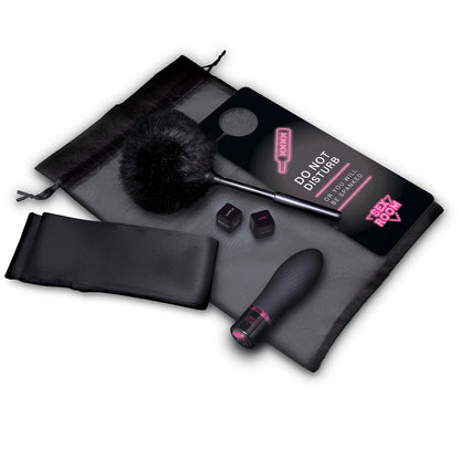dream toys sex room vibe kit featuring sensual items to create a romantic atmosphere