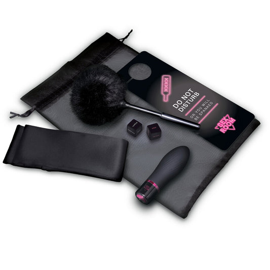 dream toys sex room vibe kit featuring sensual items to create a romantic atmosphere