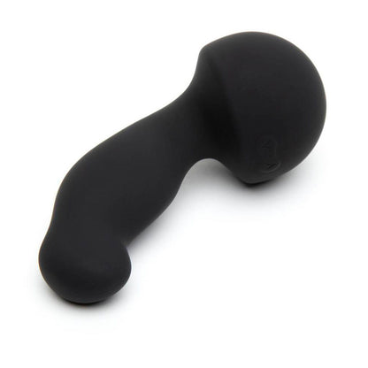 Nexus gyro vibe hands free unisex massager in purple, showing its flexible, ergonomic design