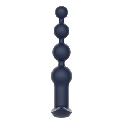 dream toys apollo vibrating anal beads, remote controlled, for anal play, smooth finish