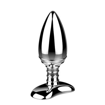 Aluminium Nexus vibrating butt plug with remote control for hands-free pleasure and exploration.