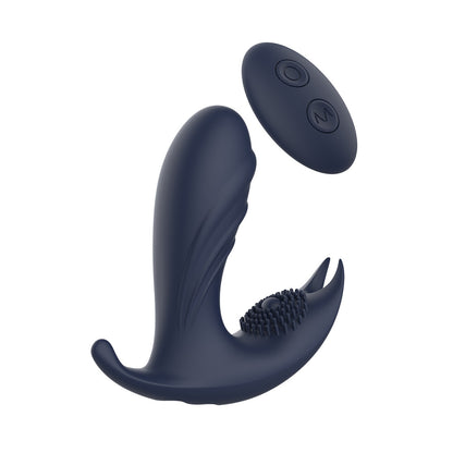 Dream Toys Startroopers atomic prostate massager, a sleek grey stimulator for ultimate pleasure.