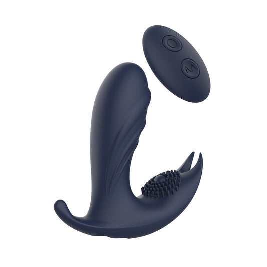 Dream Toys Startroopers atomic prostate massager, a sleek grey stimulator for ultimate pleasure.