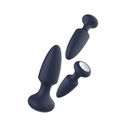 dream toys startroopers mars vibe kit: advanced butt plug set with vibrating bullet.